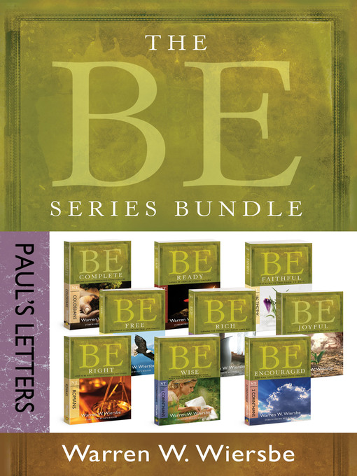 Title details for The BE Series Bundle, Paul's Letters by Warren W. Wiersbe - Available